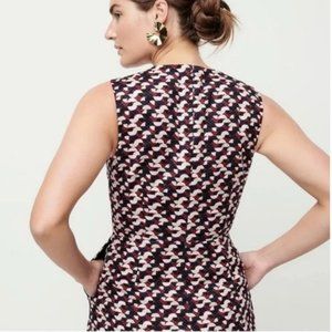 👗BNWT J Crew Portfolio dress in geometric print (size 8) ✨